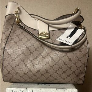 Nine West Beige and Cream Women's Bag